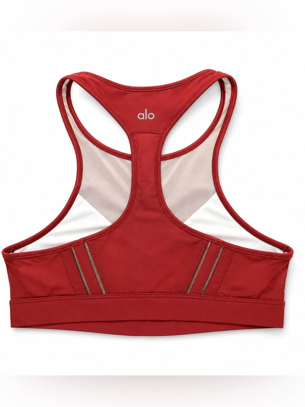 ALO Yoga Half Moon Sports Bra – Burnt Orange / Size Medium